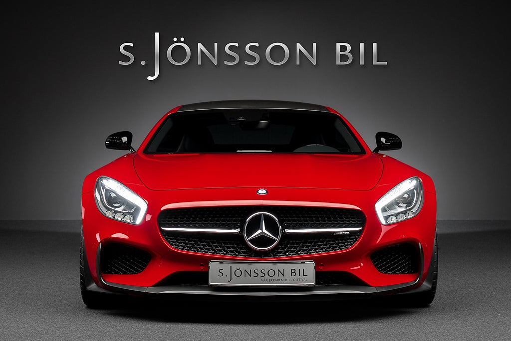 Mercedes-Benz AMG GT S Edition One / Kolfibertak / Skalstolar