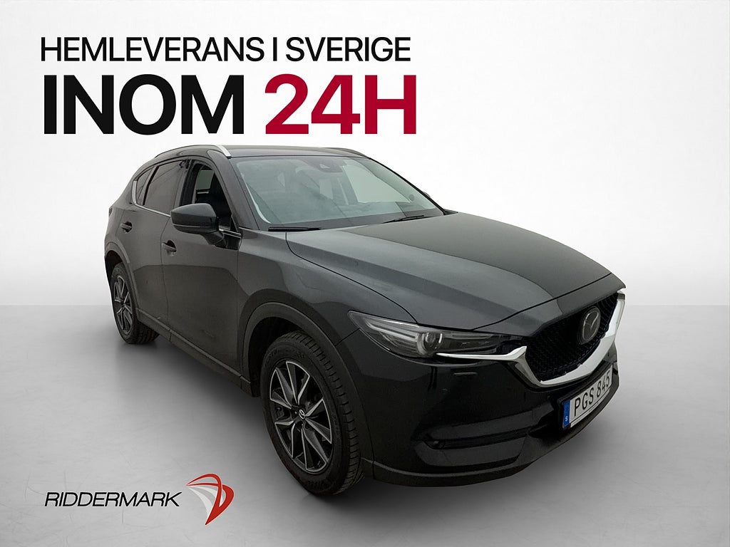 Mazda CX-5 2.5 SKYACTIV AWD 194hk Optimum BOSE HUD 360 Skinn
