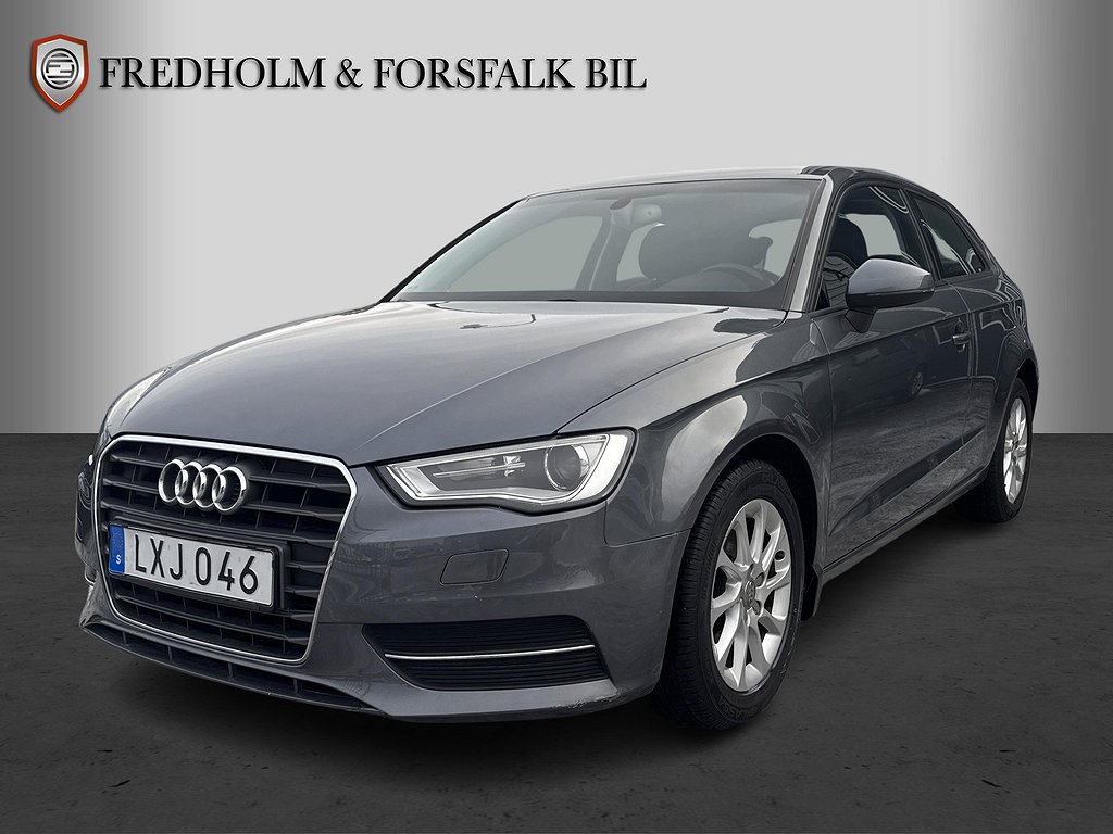 Audi A3 1.4 TFSI 122HK Fullservad 10300Mil fr. 1261kr/mån