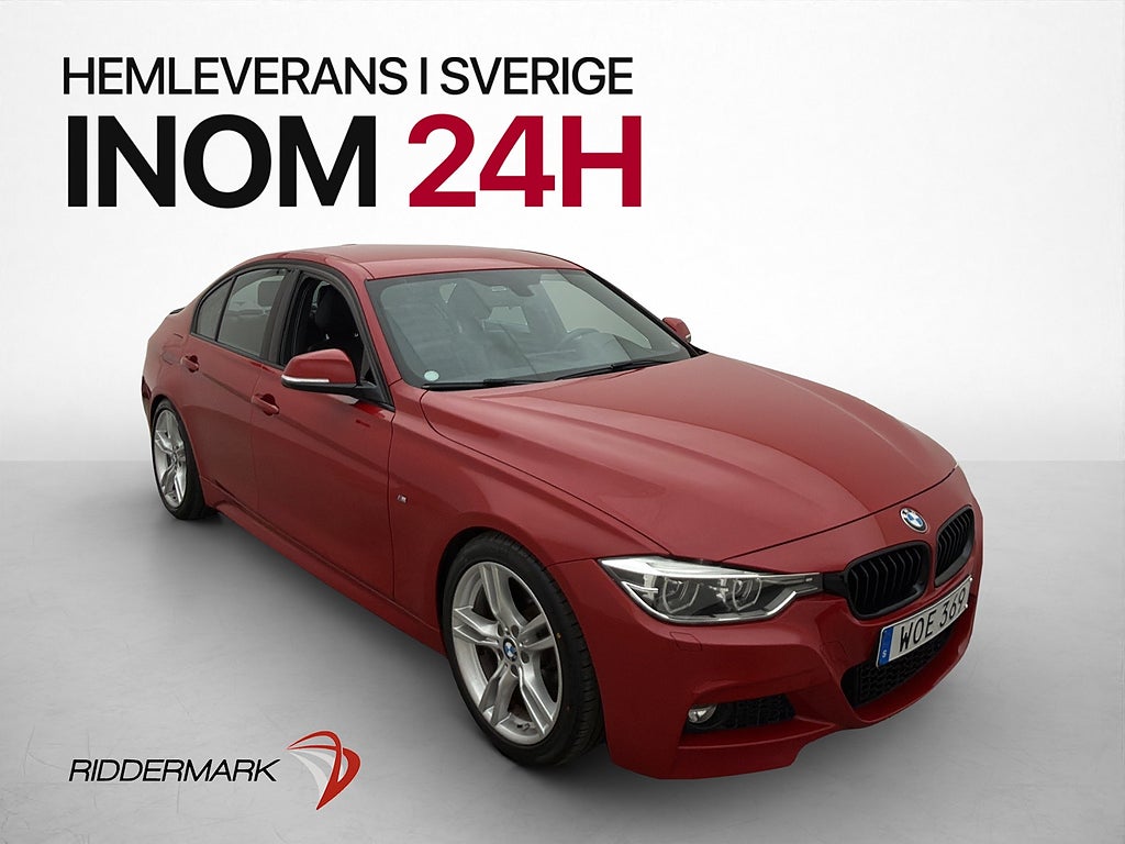 BMW 330i 252hk M-Sport Skinn Navi Cockpit PDC