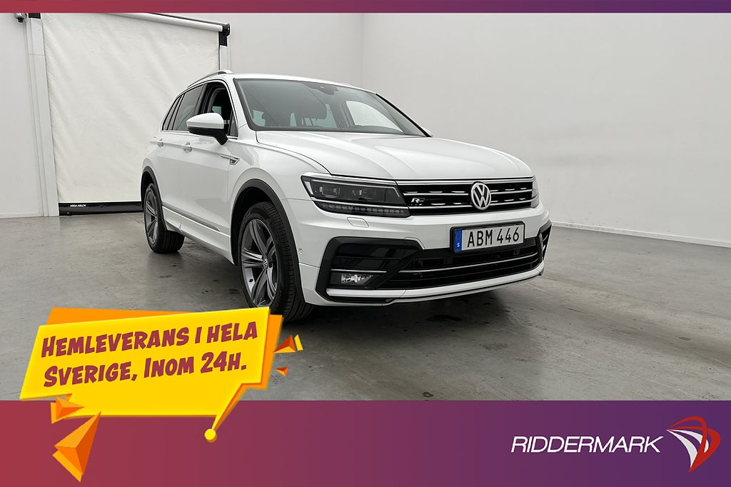 Volkswagen Tiguan TDI 4M R-Line Värm Cockpit Carplay Drag