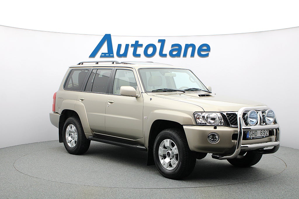Nissan Patrol SUV 3.0 4WD, SV-Såld, *UNIK*, 2 brukare, 7-sits, Skinn