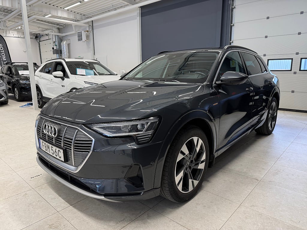 Audi E-Tron 55 quattro 408hk/B&O/360-kam/Drag/Panorama/adaptiv-Fart