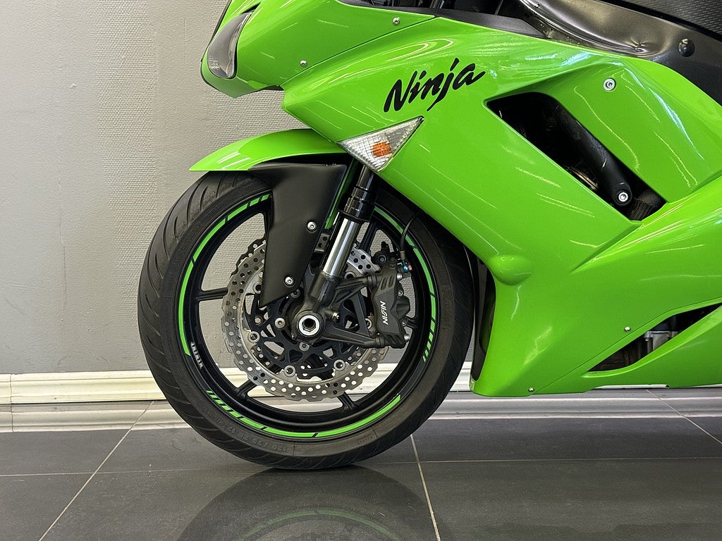 Kawasaki Ninja ZX-6R | Original kåpset | Besiktigad | Quadlock
