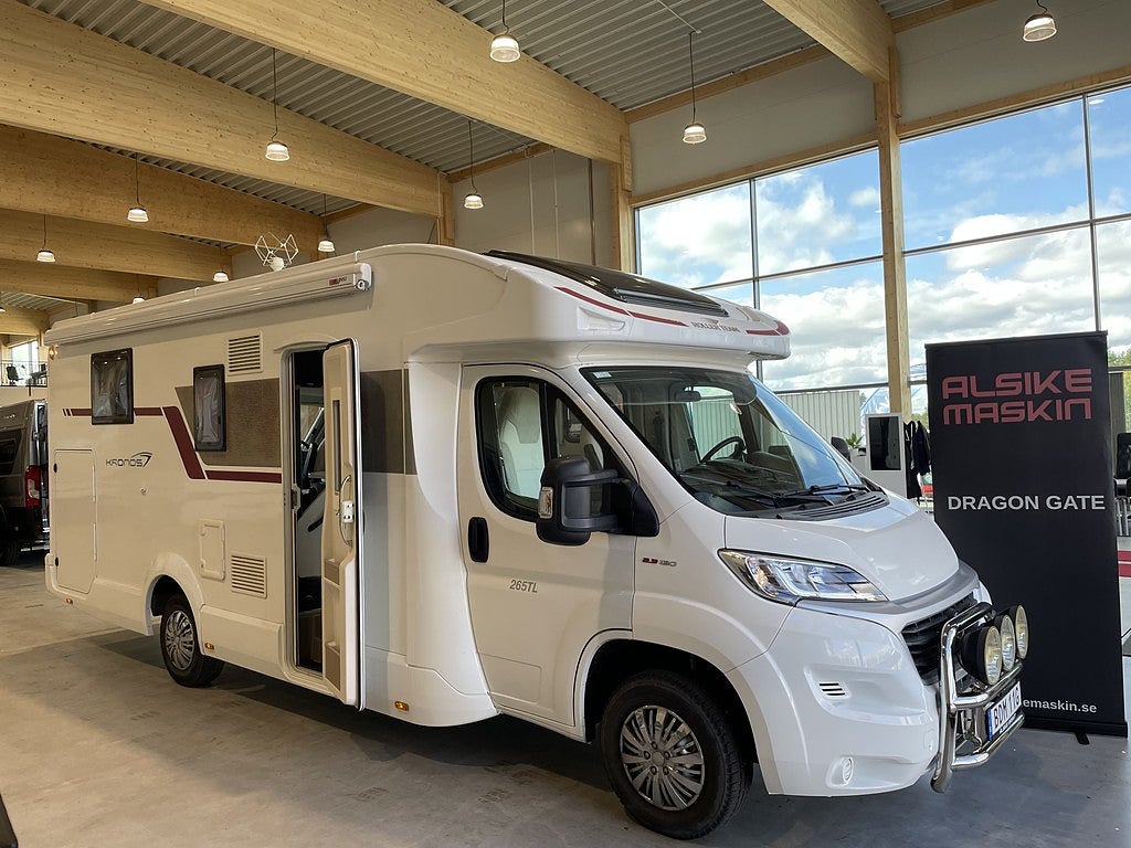 Roller Team KRONOS 265 TL Queenbed/Taksäng/3500 kg