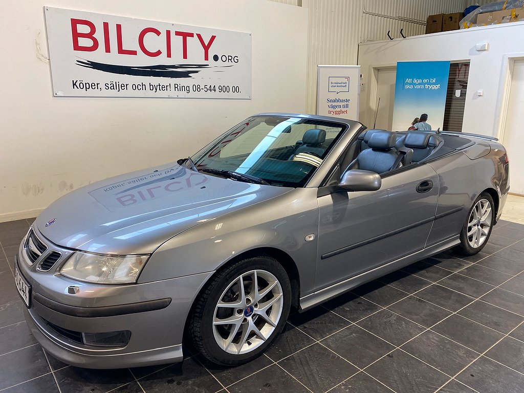 Saab 9-3 Cabriolet 2.0 T Aero 210HK Aut Helläder