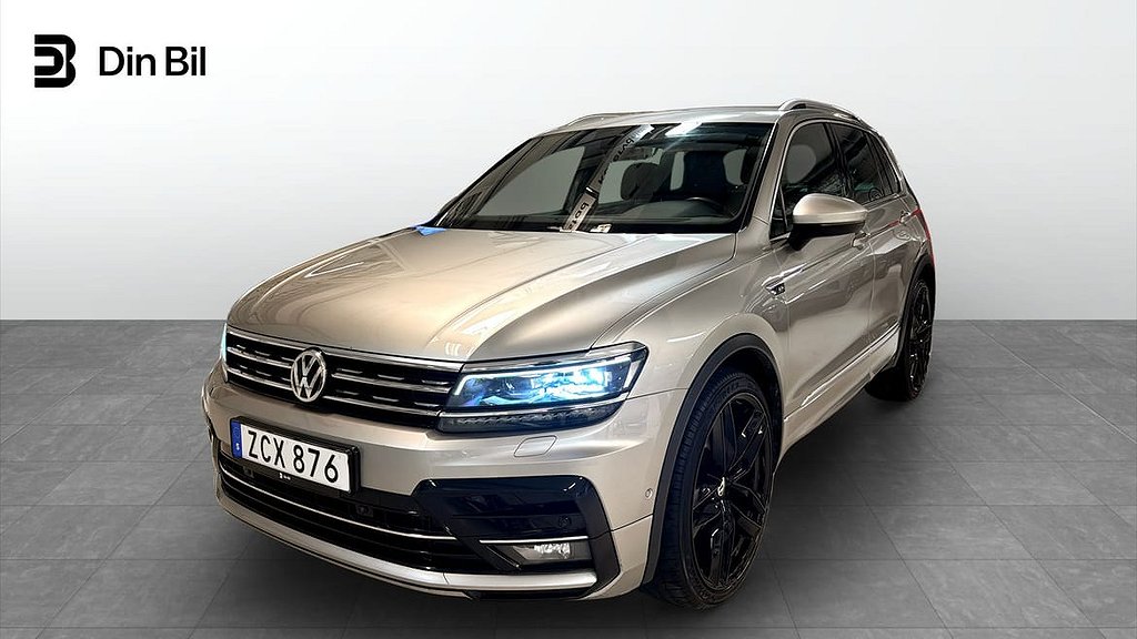 Volkswagen Tiguan TDI240 DSG 4M R-Line/Skinn/P-värmare/DCC