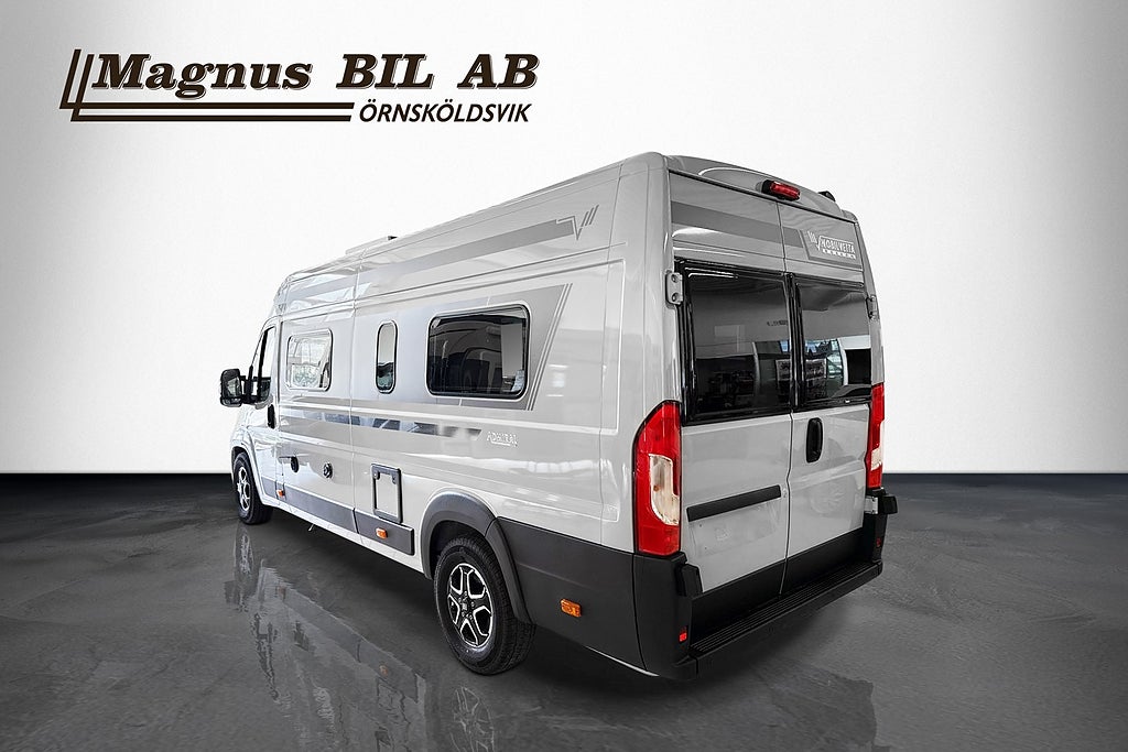 Mobilvetta Admiral K 6,3 Heavy chassi Långbäddar 3,95% Ränta miniatyr 5