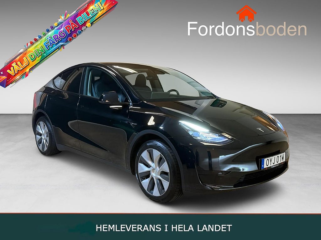 Tesla Model Y Standard Range RWD Panorama 360 Kamera Parkerings Värme