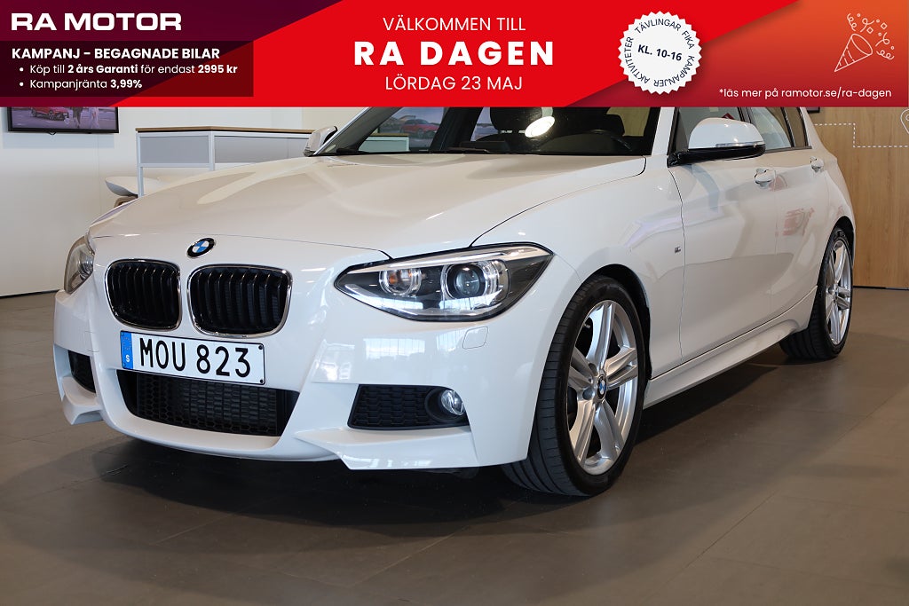 BMW 116i 5-dörrars Steptronic M Sport PDC Blåtand Connected 2015