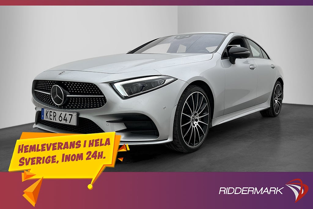 Mercedes-Benz CLS 450 4M AMG Line Värmare Drag Lucka