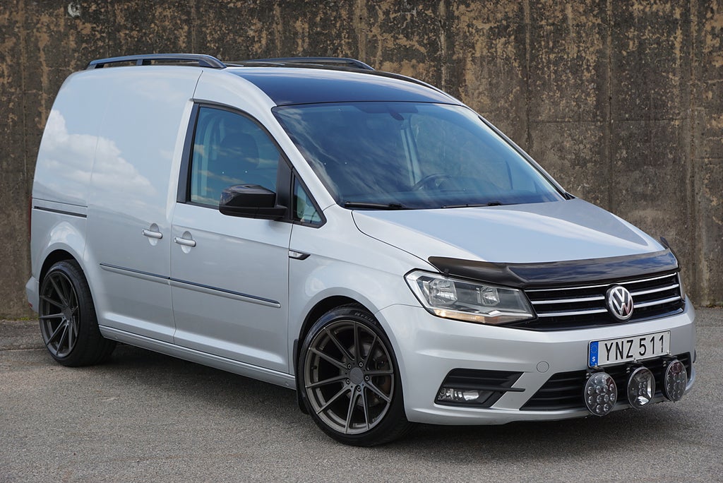 Volkswagen Caddy 2.0 TDI Edition 35|Coils|D-Värmare|18” TSW|3xLEDSON|
