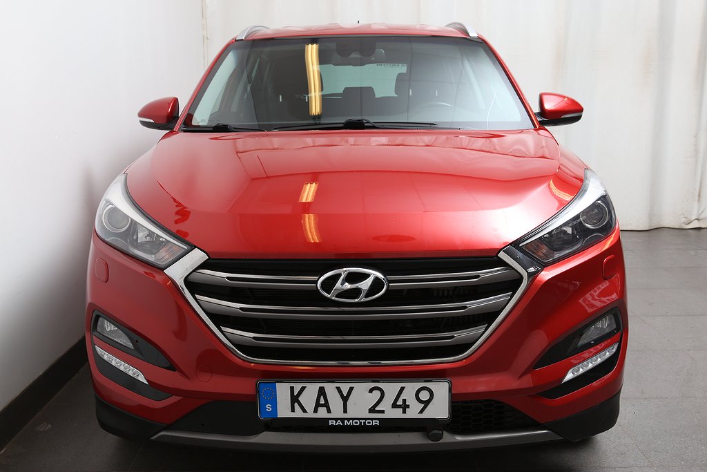 Hyundai Tucson 1,7 CRDi Comfort 1ägare Motorv Dragkrok 2016