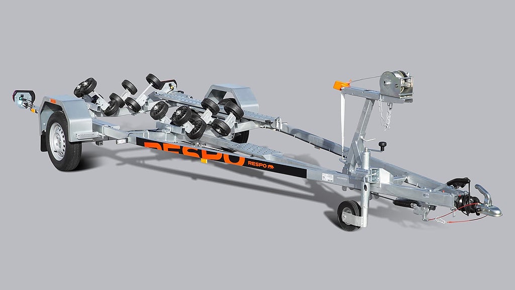 Respo 1000V571 Multiroller 1000 kg 80 km/h bromsad båttrailer 