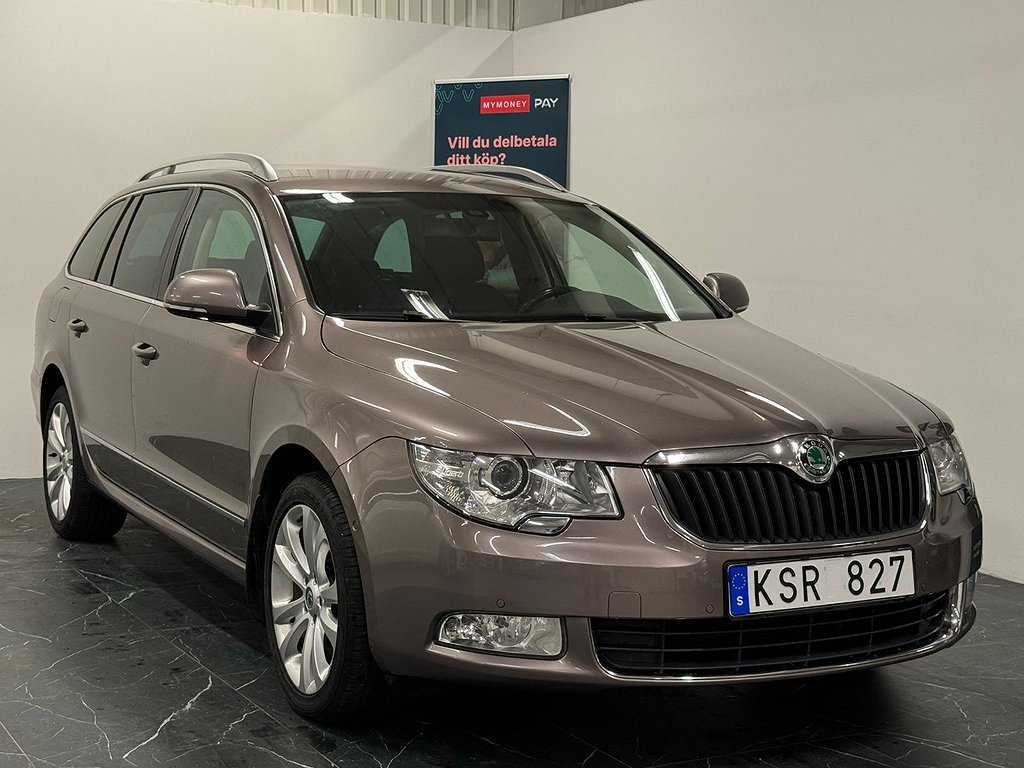 Skoda Superb Kombi 1.8 TSI Elegance | Aut | P-sensorer | Drag