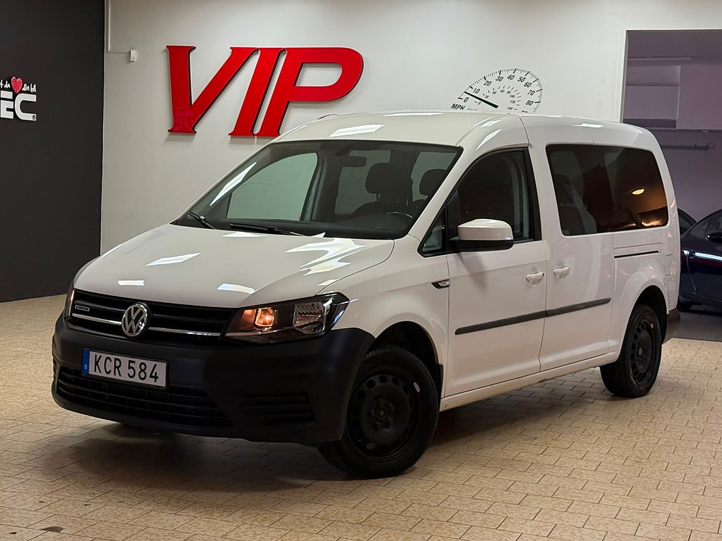 Volkswagen Caddy Maxi Combi 1.4 TGI BlueMotion Backkamera Drag 5-Sits