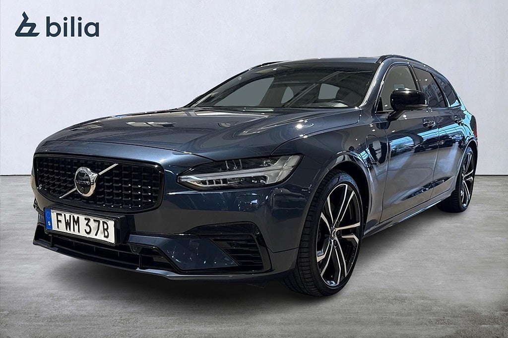 Volvo V90 Recharge T6 AWD Geartronic, 340hk /DRAG/PANO/H&K