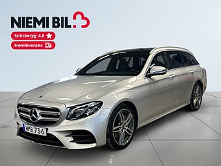 Mercedes-Benz E 220 T 4M 9G Drag/360°/D-Värm/Pano/Burmester/S&V-Däck – bild 1