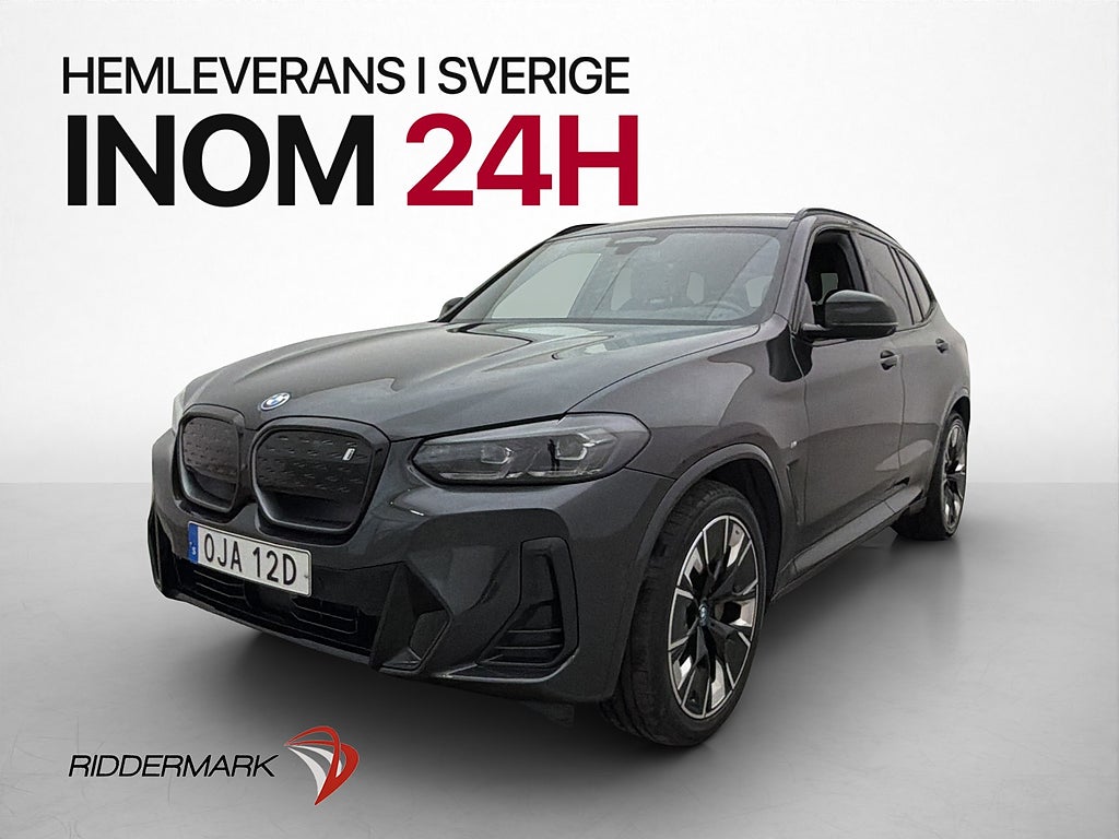 BMW iX3 286hk M Sport Pano H/K Head Up Drag 360° Skinn MOMS