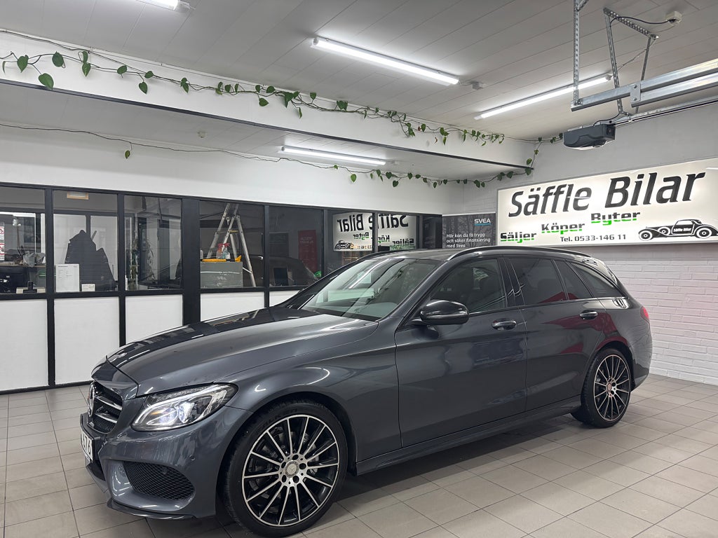 Mercedes-Benz C 220 T d 4MATIC 7G-Tronic Plus AMG Line|Panorama| Euro 6