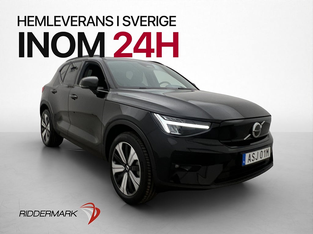 Volvo XC40 Recharge Plus Kamera Värmare MOMS CarPlay Navi