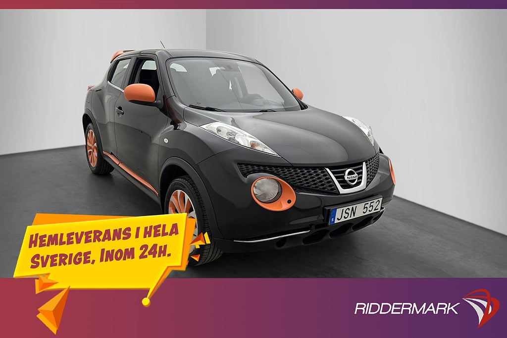 Nissan Juke 1.6  94hk Exclusive Värmare Låg-Skatt 0,5l/mil