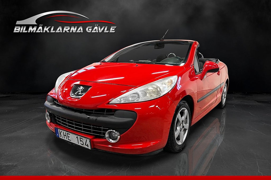 Peugeot 207 CC 1.6 VTi AUTOMAT / PLÅTCAB / 12050 MIL!