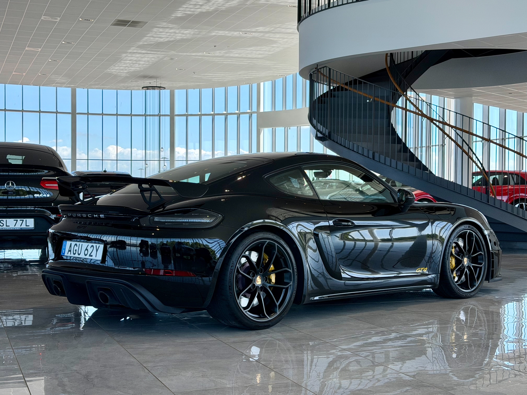 Porsche 718 Cayman GT4 PDK 420hk 2021, bild 5/43