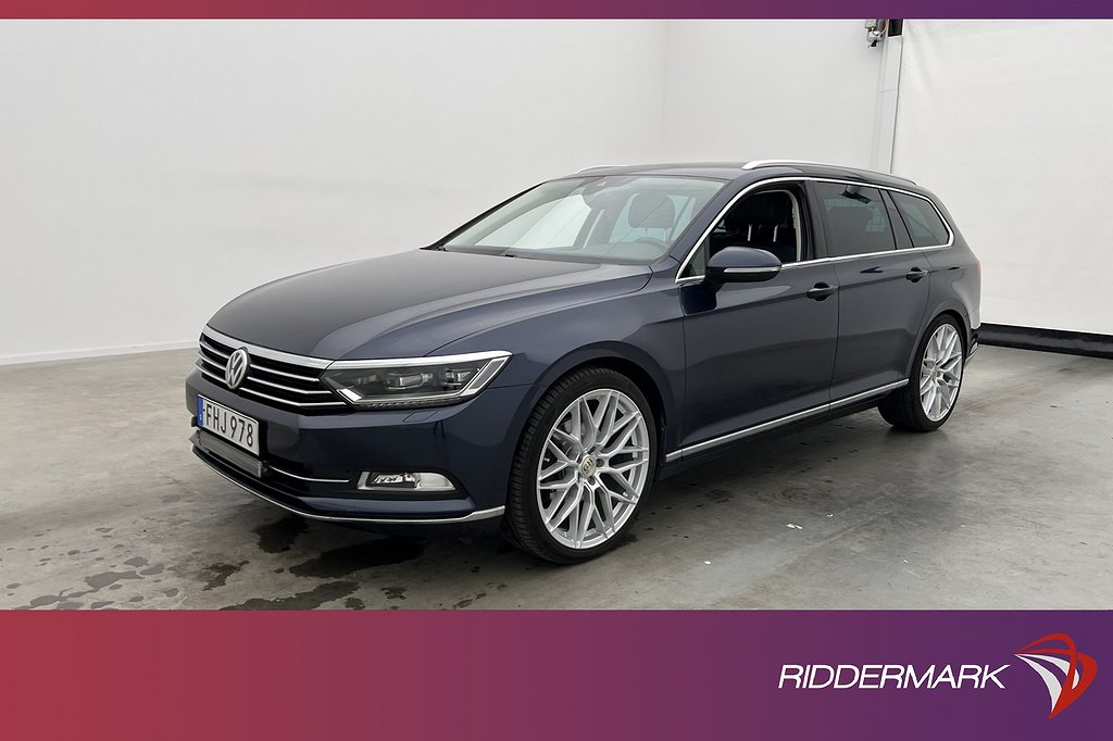 Volkswagen Passat 220hk Executive Pano Dynaudio Kamera Drag