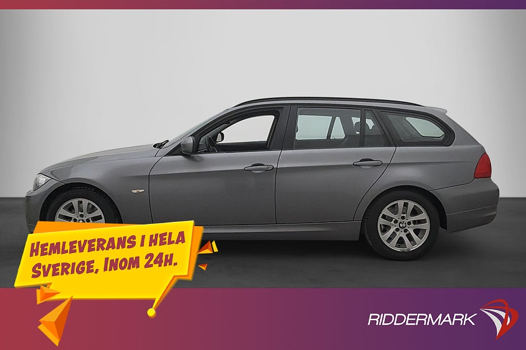 BMW 320 d Touring 184hk Halvskinn Farthållare 0.48 l/mil