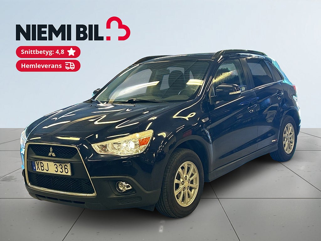 Mitsubishi ASX 1.8 AWD/Skinn/Extra-ljus/SoV/MoK/Drag/Kamkedj