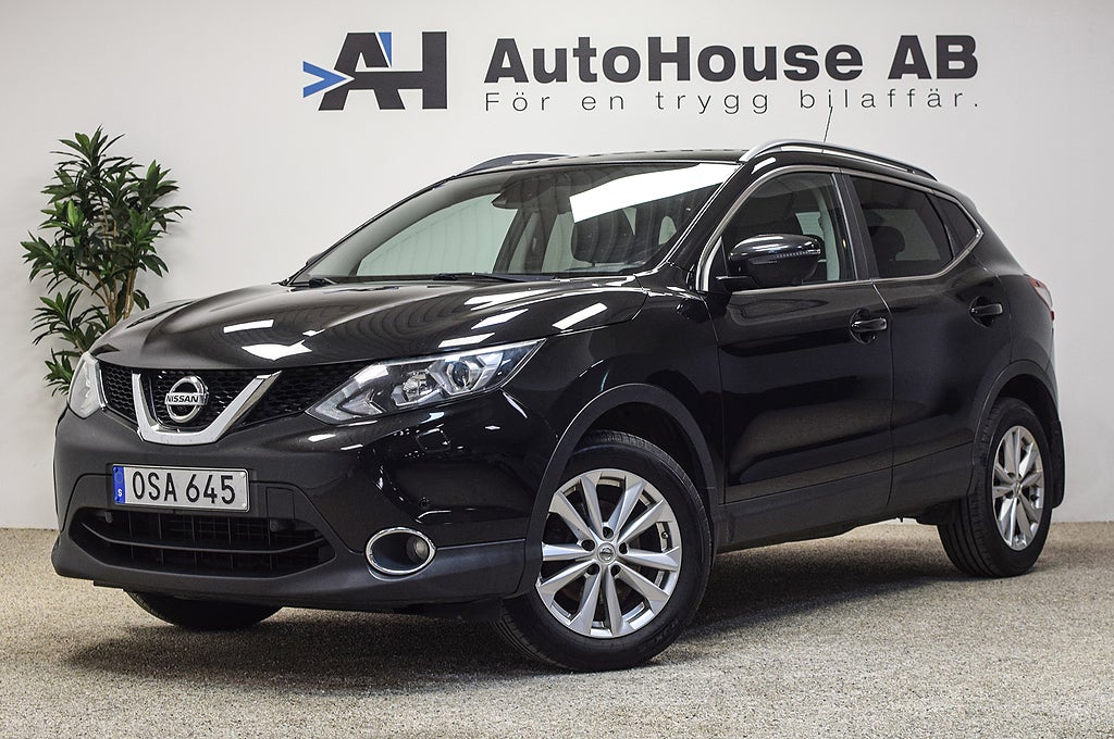 Nissan Qashqai 1.5 dCi 360-kameror P-Sensorer Garanti