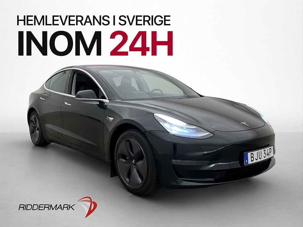 Tesla Model 3 Long Range Panorama Kamera Svensksåld MOMS
