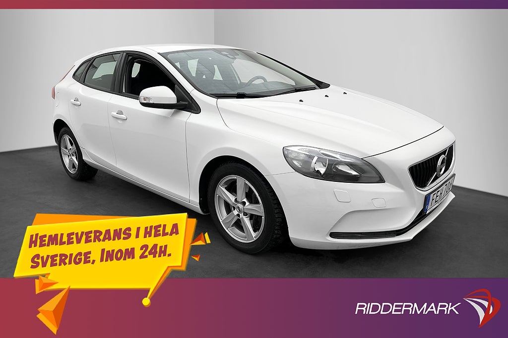 Volvo V40 D2 120hk Kinetic VOC Värmare Sensorer 0,39l/mil