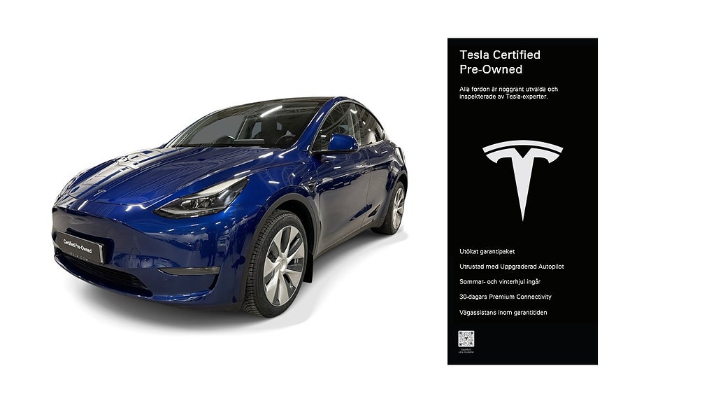 Tesla Model Y Long Range AWD Certified Pre-Owned 3,84% ränta