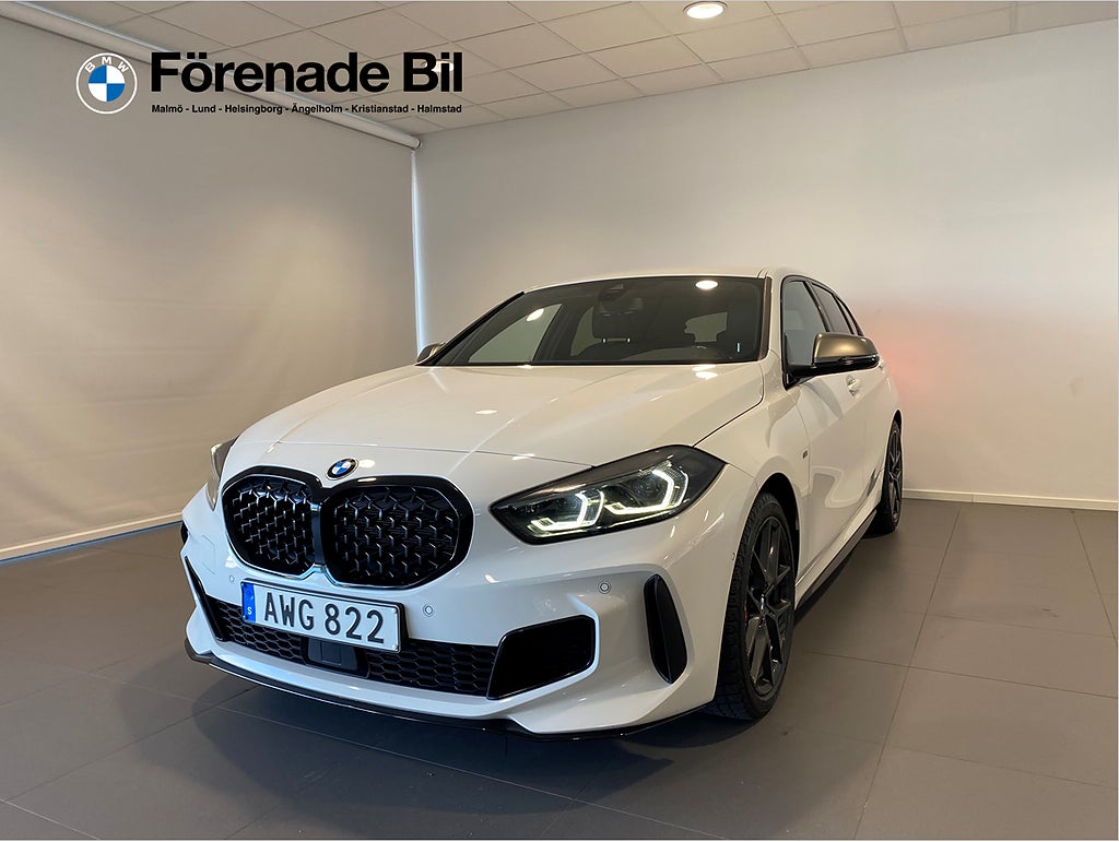 BMW M135i xDrive M-Sport Pro Rattvärme Adaptiv Farthållare 