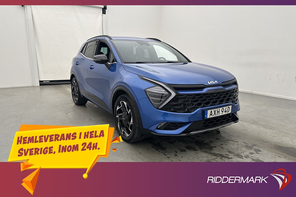 Kia Sportage PHEV AWD GT-Line H/K Dragkrok 360° CarPlay Navi