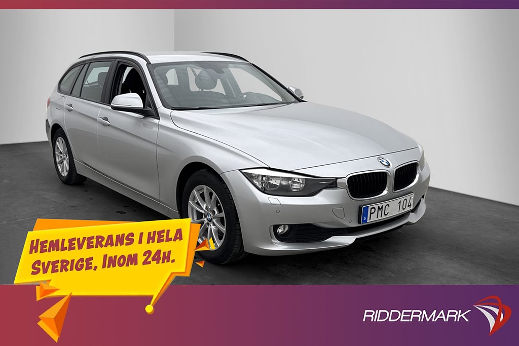 BMW 318 d 143hk Farthållare 2 Brukare P-Sensorer 0,45l/Mil