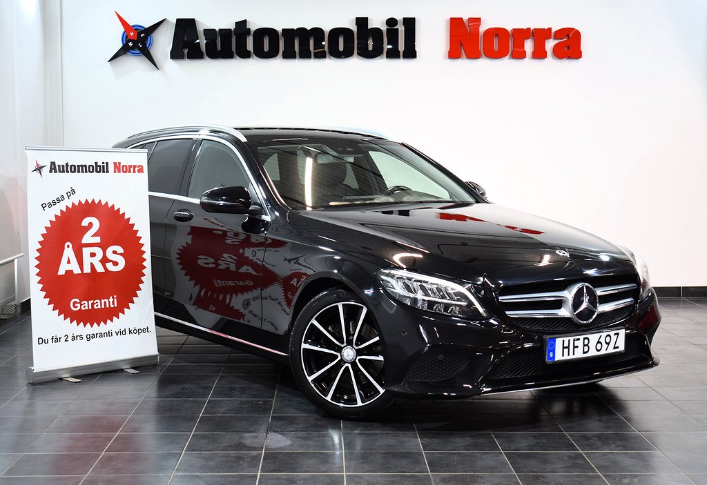 Mercedes-Benz C 200 T 9G-Tronic Drag Navi B-kamera 2års garanti