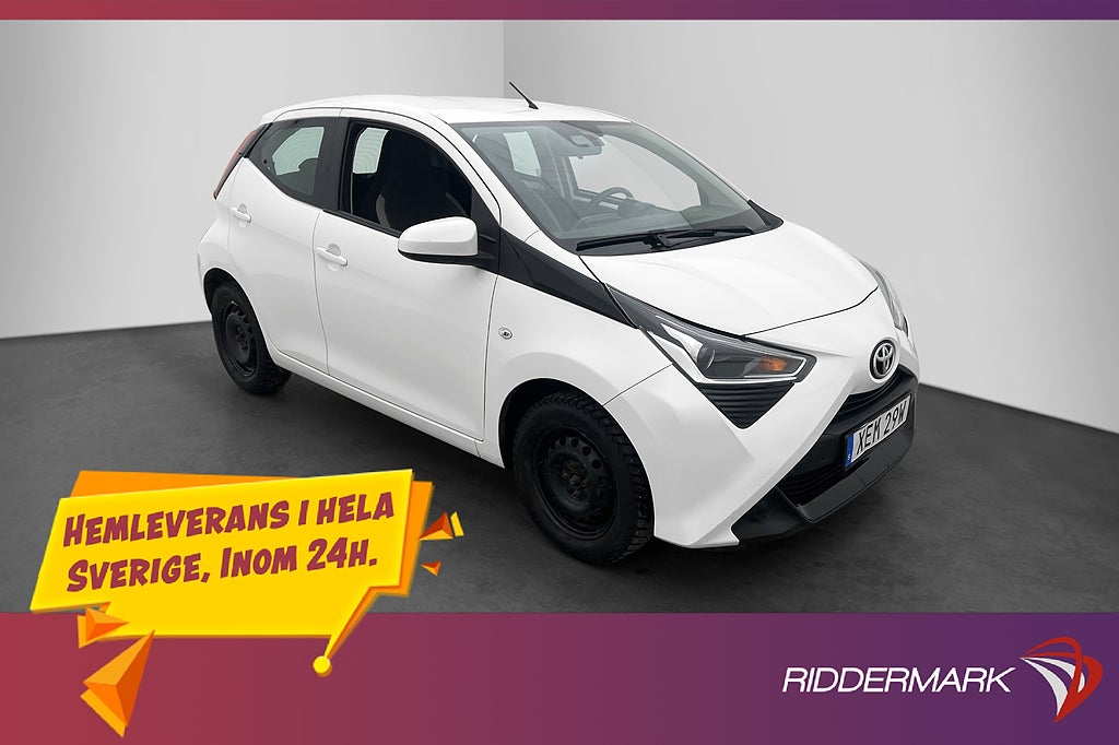 Toyota Aygo 1.0 VVT-i 72hk CarPlay Backkamera