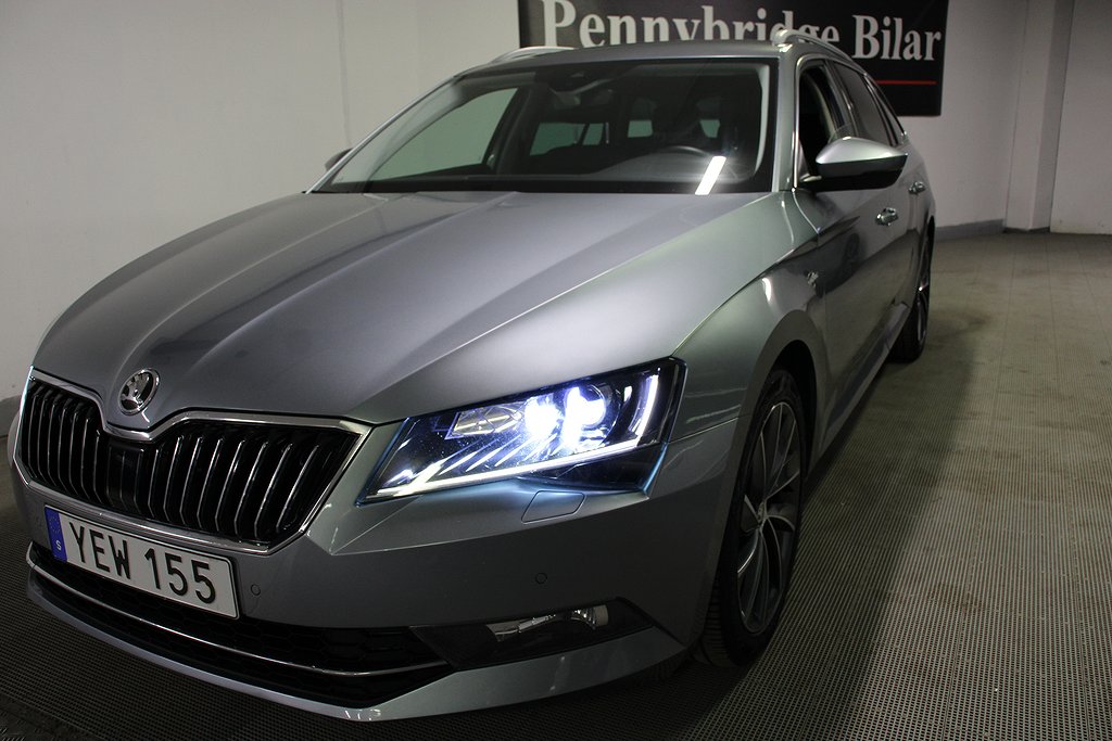 Skoda Superb Kombi 2.0 TDI 4x4 L&K Värmare Navi Kamera Canton