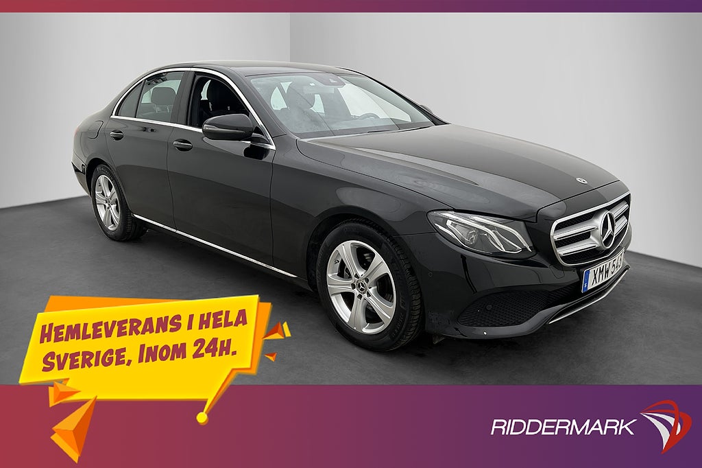 Mercedes-Benz E 200 d 150hk B-Kamera Navi Drag