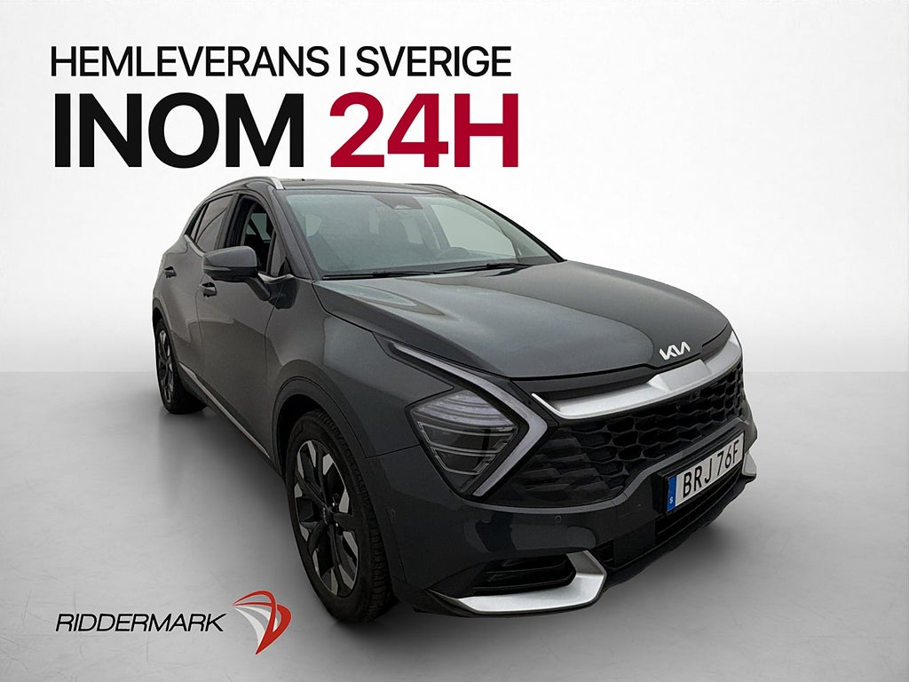 Kia Sportage PHEV 252hk AWD Advance H/K 360° Elstolar MOMS