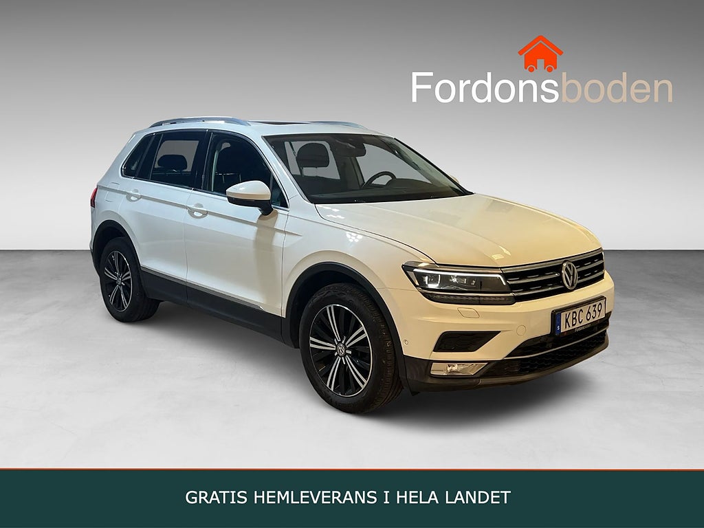 Volkswagen Tiguan 2.0 TDI 4M Executive Cockpit D-Värm Pano Drag Nyservad