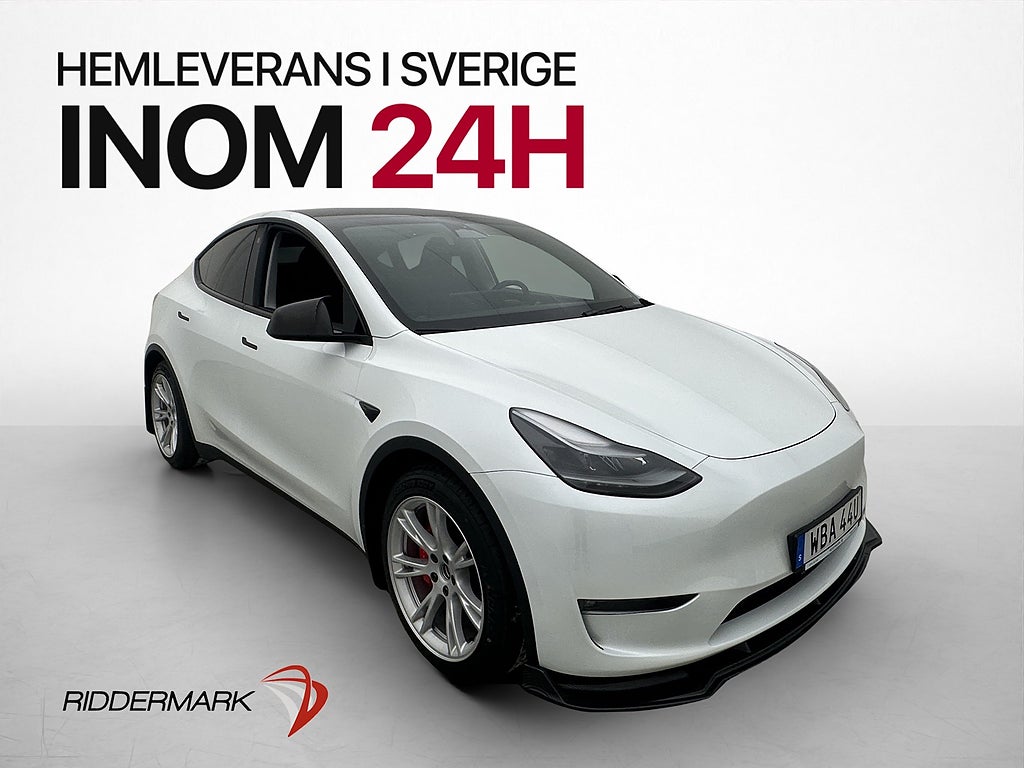 Tesla Model Y AWD Performance 534hk Autopilot Kamera Sv-Såld
