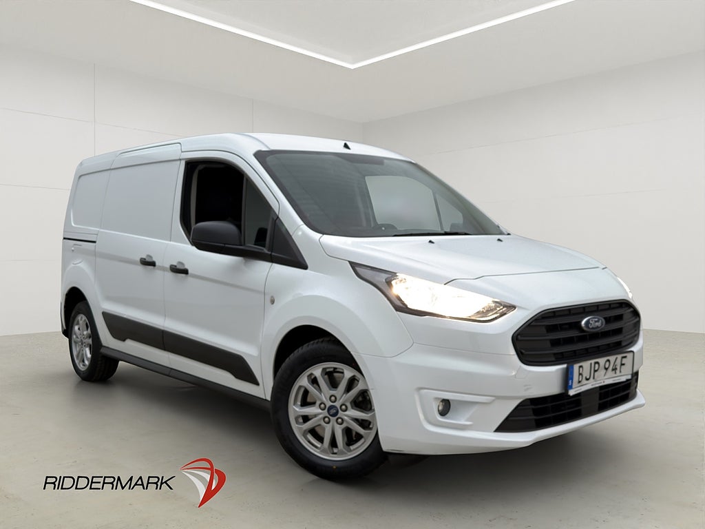 Ford Transit Connect LWB Värmare Drag B-Kamera CARPLAY Moms