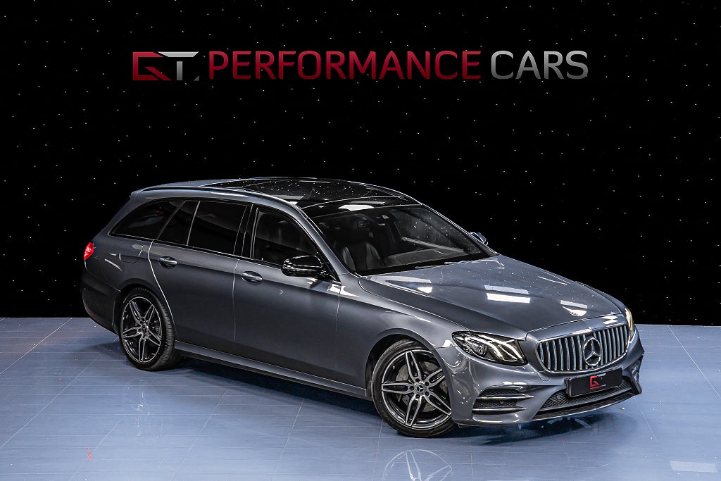 Mercedes-Benz E 200 T d AMG Pano Burmester Nightpackage Drag Cockpit