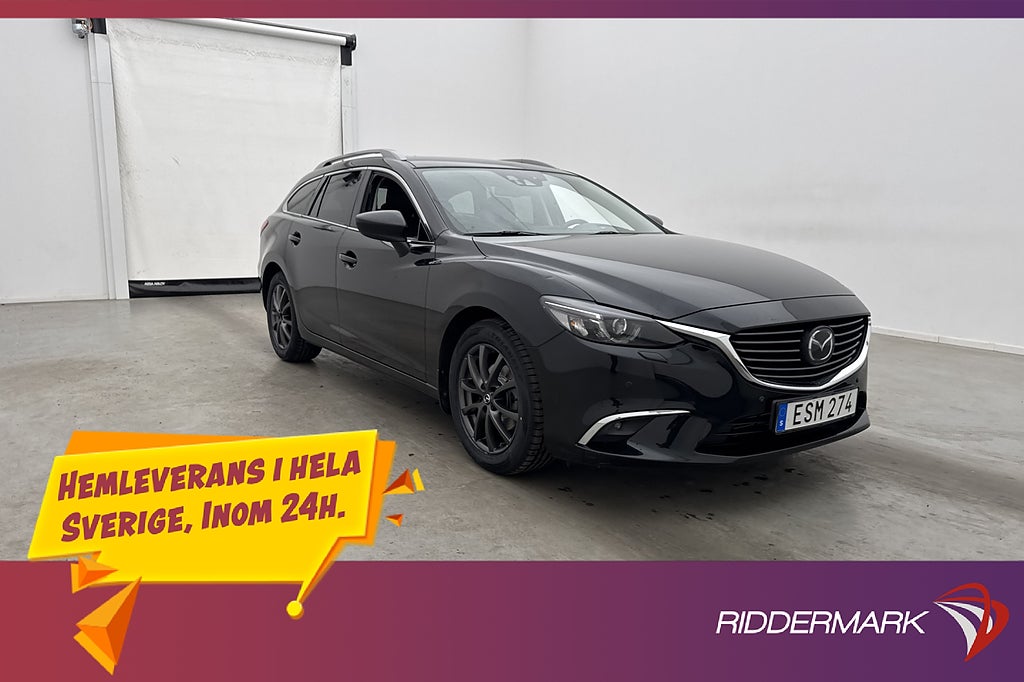 Mazda 6 Wagon 2.2 AWD Optimum Kamera BOSE Head-Up Skinn Navi