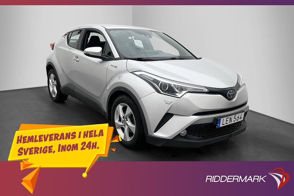 Toyota C-HR Hybrid CVT 122hk Active Värm Kamera Farthållare