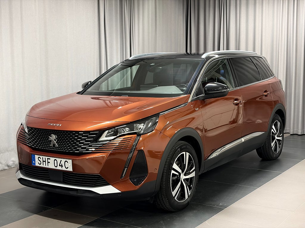 Peugeot 5008 GT PureTech 130 AUT8 7-sits Inkl. Vinterhjul